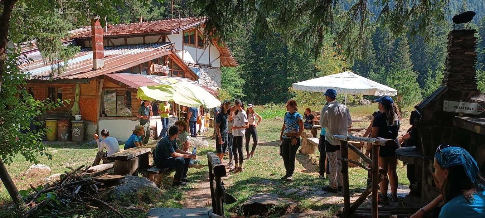 Хижа Ловна В Рила بانيشيست المظهر الخارجي الصورة